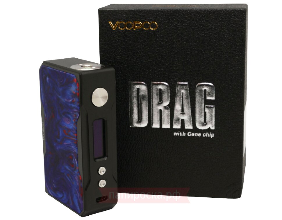 VOOPOO Drag Resin - Black Edition - VOOPOO Drag Resin - Black Edition -
